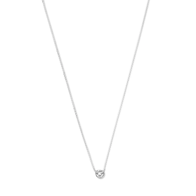 Violet Hamden Venus Collier en Argent 925 Sterling avec Pierre de Naissance VH340009-AUG