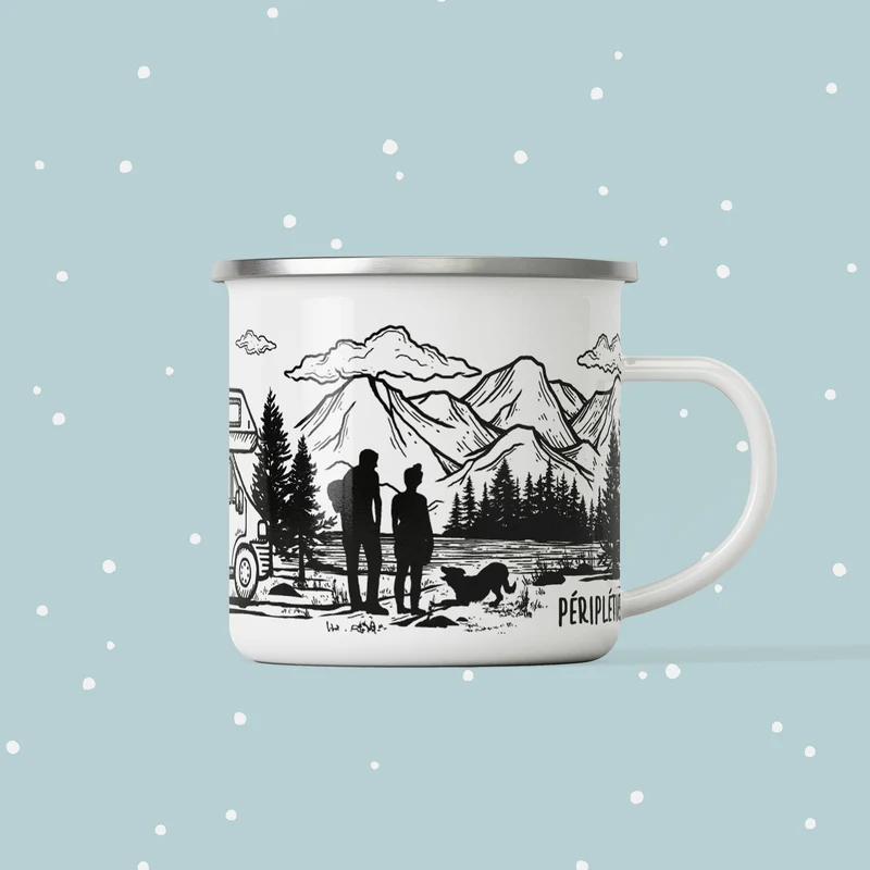 🆕 TASSE MUG CAMPING-CAR 🇫🇷