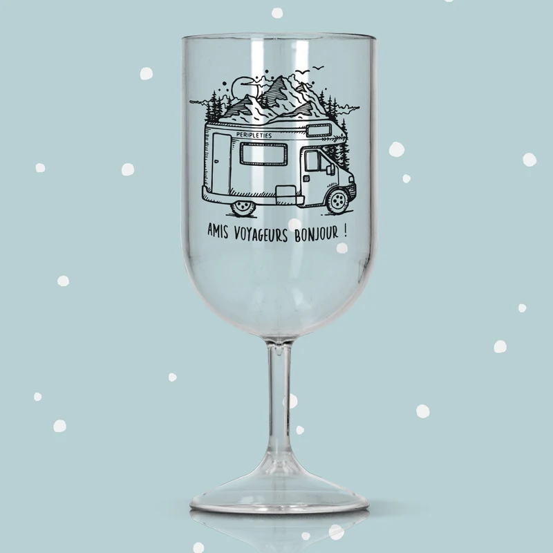 🍷 VERRE À VIN CAMPING-CAR 🇫🇷