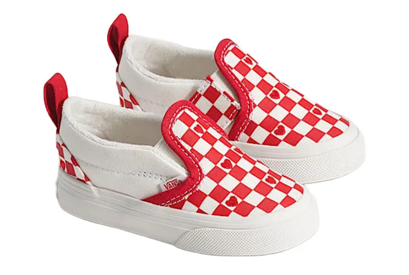 SLIP-ON V ROUGE TORRIDE SAINT-VALENTIN