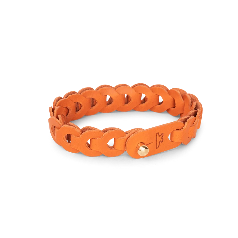 Bracelet Maillons - Mandarine