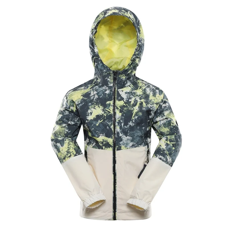 Hardshell de randonnée avec membrane imperméable PTX et technologie DWR pour enfants "Nax − IMUFO"