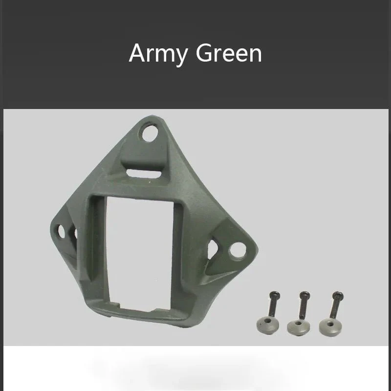 Support de casque tactique en alliage d'aluminium compatible avec les casques FAST MICH et les accessoires de fixation NVG "BOOIU - ONE-JS"