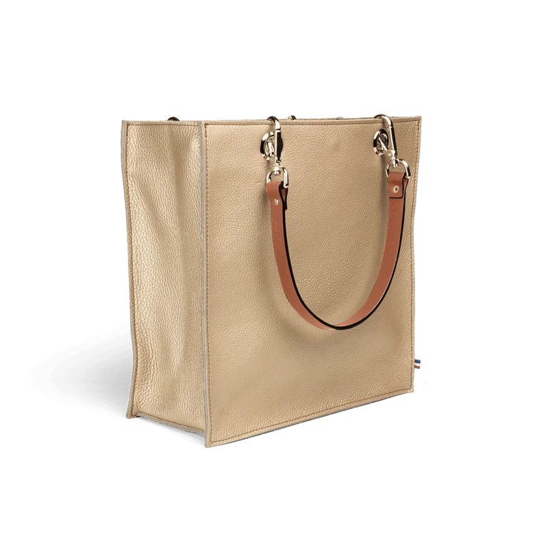 Sac Cabas Cube - Champagne