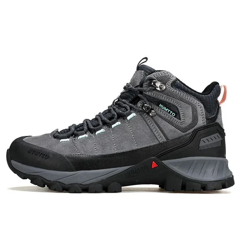 Chaussures de randonnée mid-top / bottines d'alpinisme avec Technologie Static Waterproof pour femme "HUMTTO - HT-250486B"