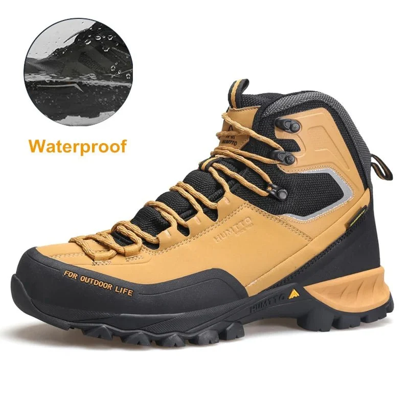 Chaussures de randonnée high-top / bottines d'expédition 100% imperméables pour homme "HUMTTO - HT-240783A"