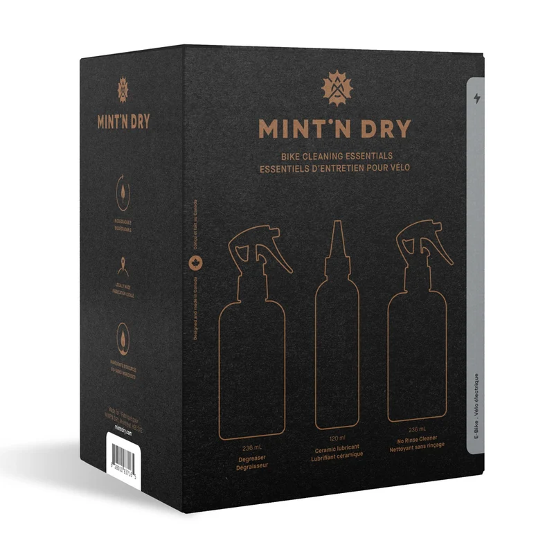 Ensemble de nettoyage Mint'N Dry E-Bike