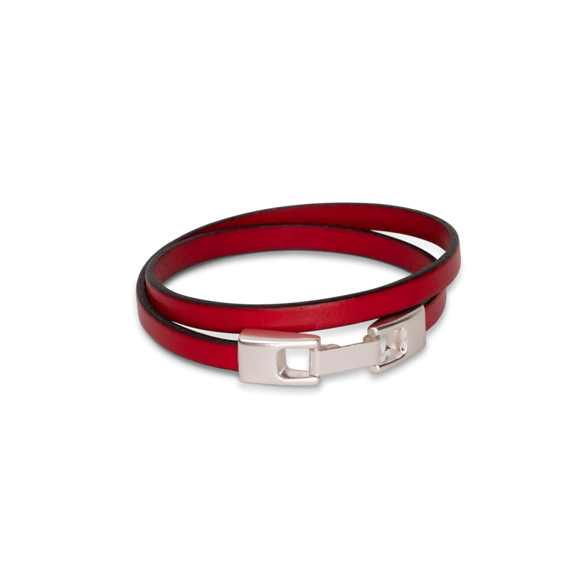 Bracelet Megève - Rouge Cerise