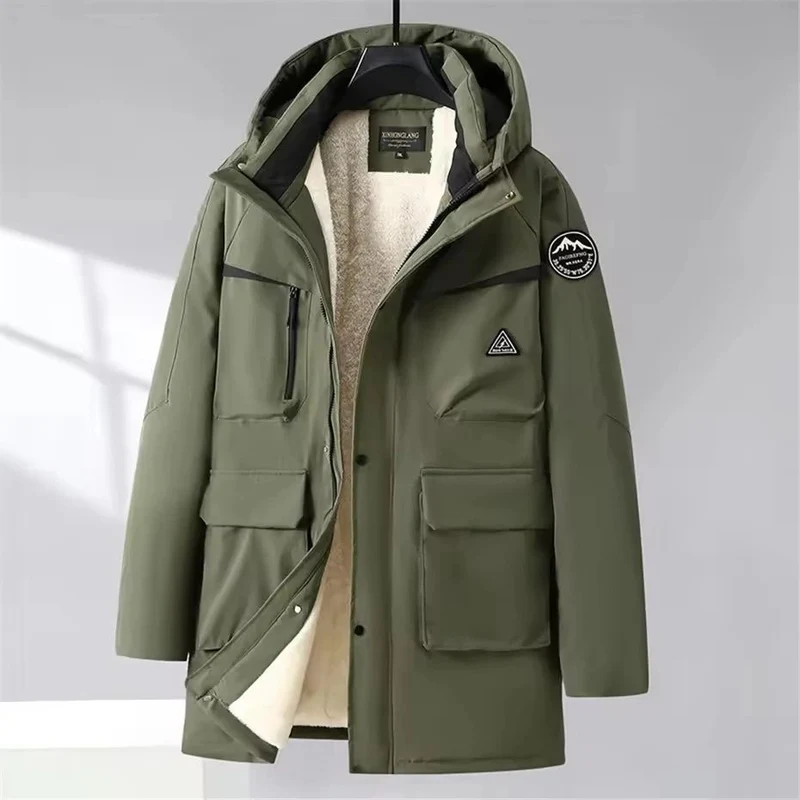 Parkas d'hiver en polaire grande taille pour homme "Mr.Kera - Fagirefng"