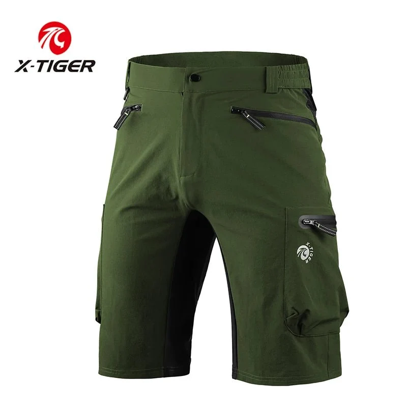 Short de sport multipoches et respirant pour le cyclisme & VTT "X-TIGER - DSK-00401"