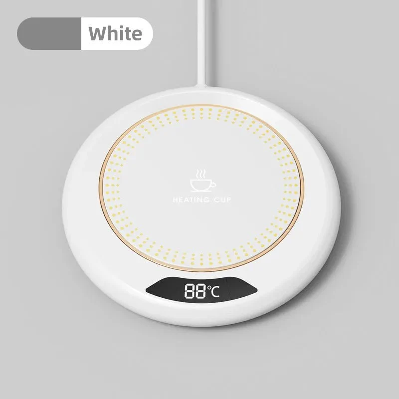 Mini chauffe-tasse thermostatique USB avec 3 vitesses "JFBONIN - Thermostatic coaster"