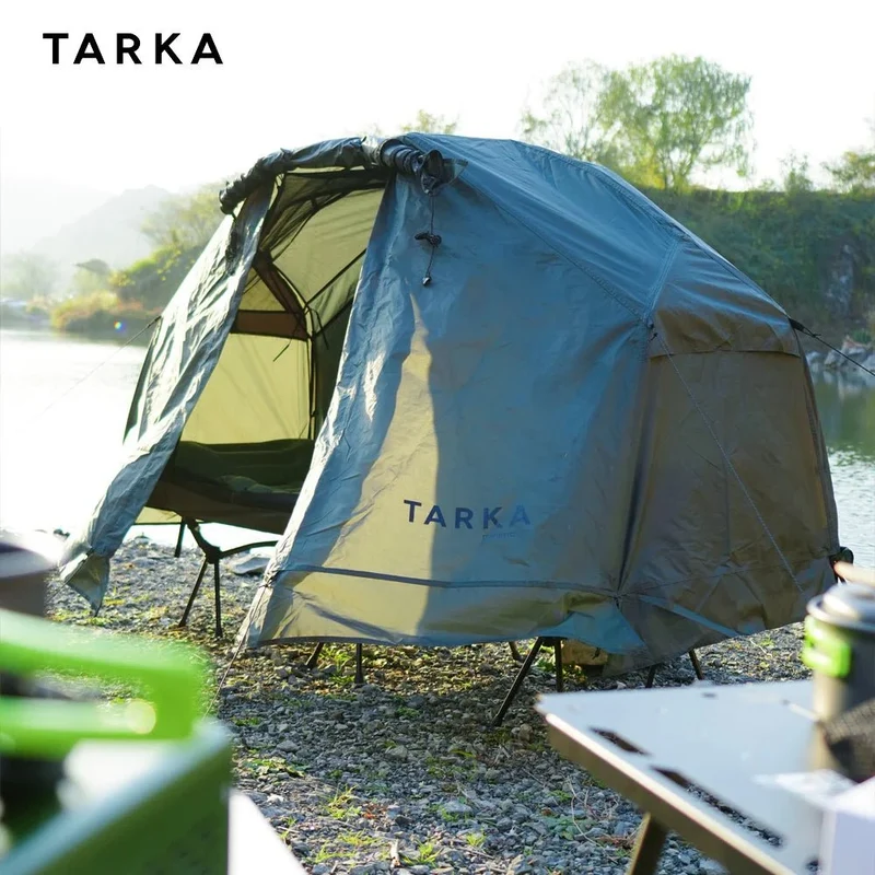 Tente de lit de camping double-parois pour 1 personne "TARKA Outdoor - Aries"