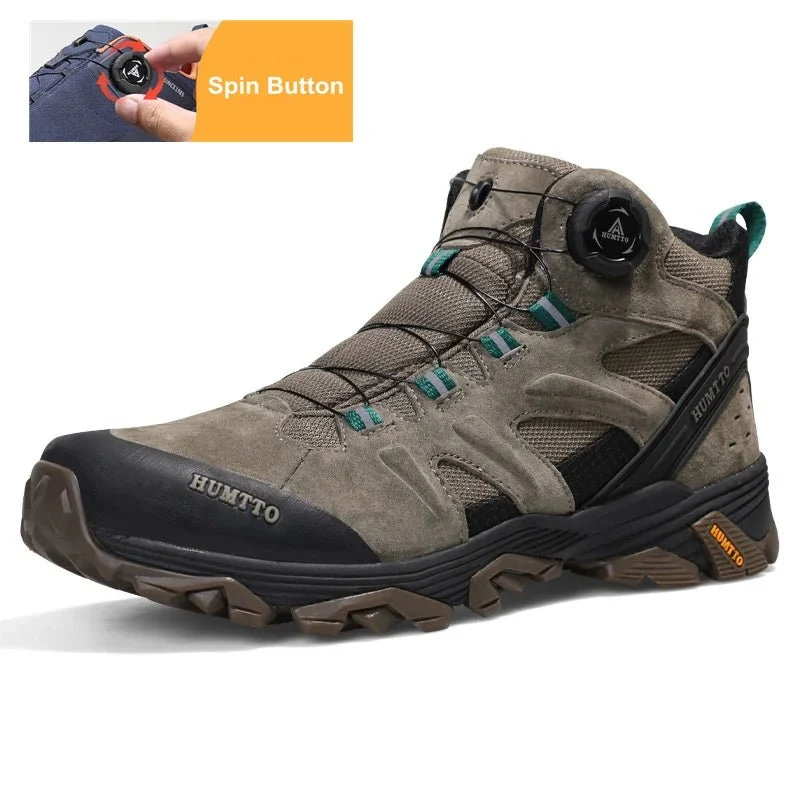Chaussures de randonnée mid-top / bottines d'expédition avec Splash-proof protection pour homme "HUMTTO - HT-210626A"