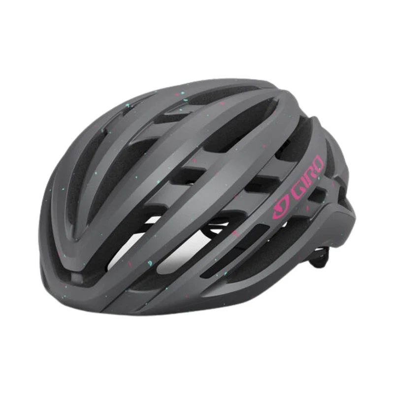 Casque de vélo Giro Agilis MIPS - Gris mat/vert (femmes)