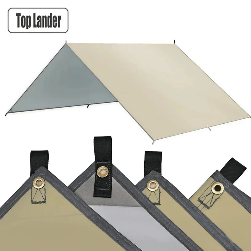 Tarp anti UV UPF 50+ / bâche de camping imperméable jusqu'à 3*5M "Top lander - Camping tarp"