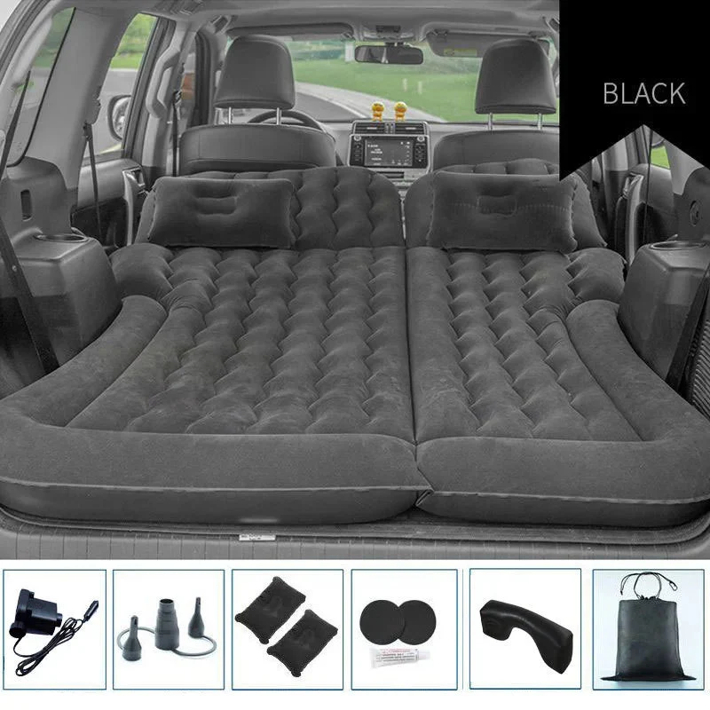 Matelas gonflable portable avec oreillers et pompe à air pour voiture, SUV & ludospace "DUTRIEUX Outdoor - Inflatable Camping Mattress"