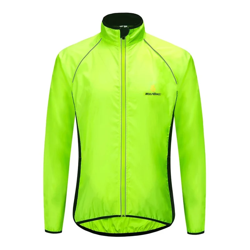 Veste / coupe-Vent imperméable réfléchissant pour le cyclisme & course à pieds "WOSAWE - BC220"