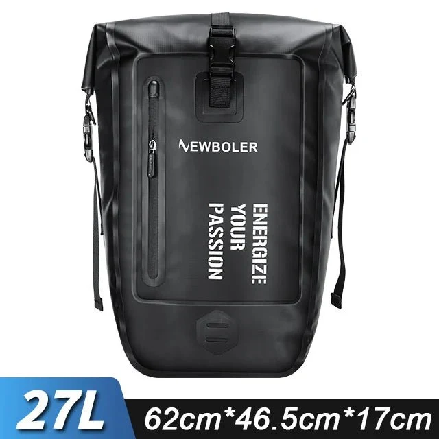 Sacoche de vélo étanche sur porte-bagage arrière de vélo 27L "NEWBOLER - BAG008"