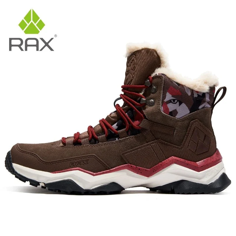Chaussures de randonnée mid-top / bottines d'alpinisme avec doublure polaire pour homme "RAX - RX-2415-020012-9"