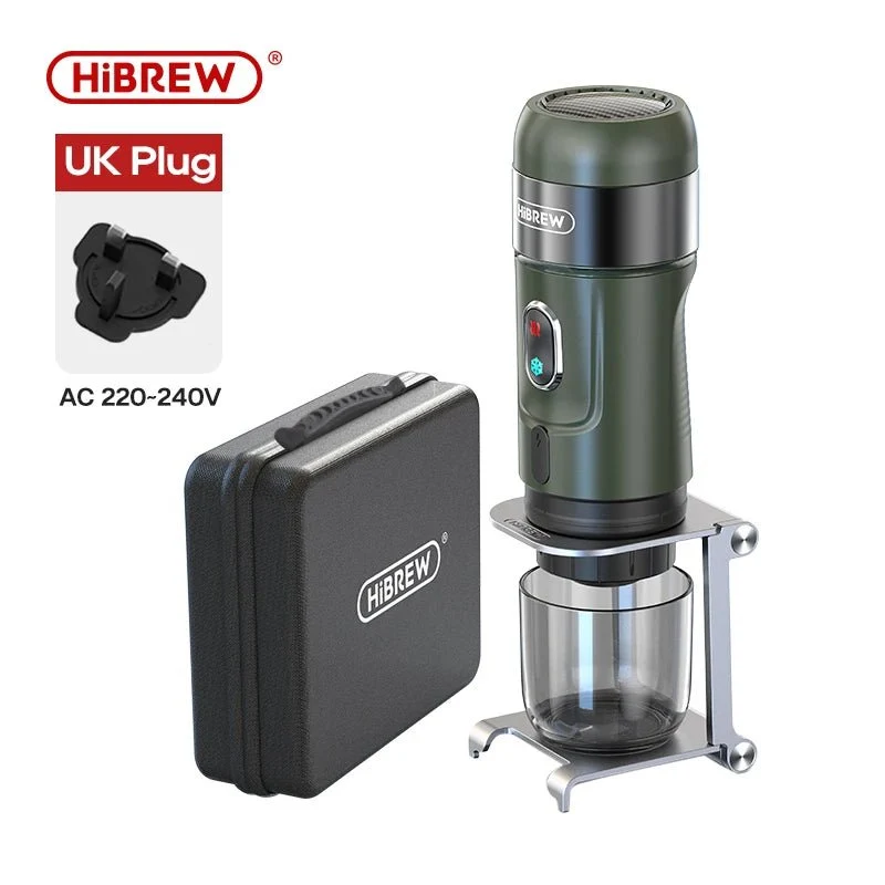 Machine à café expresso portable sans fil compatible avec les capsules Nespresso / Dolce Gusto "HiBREW - H4B"