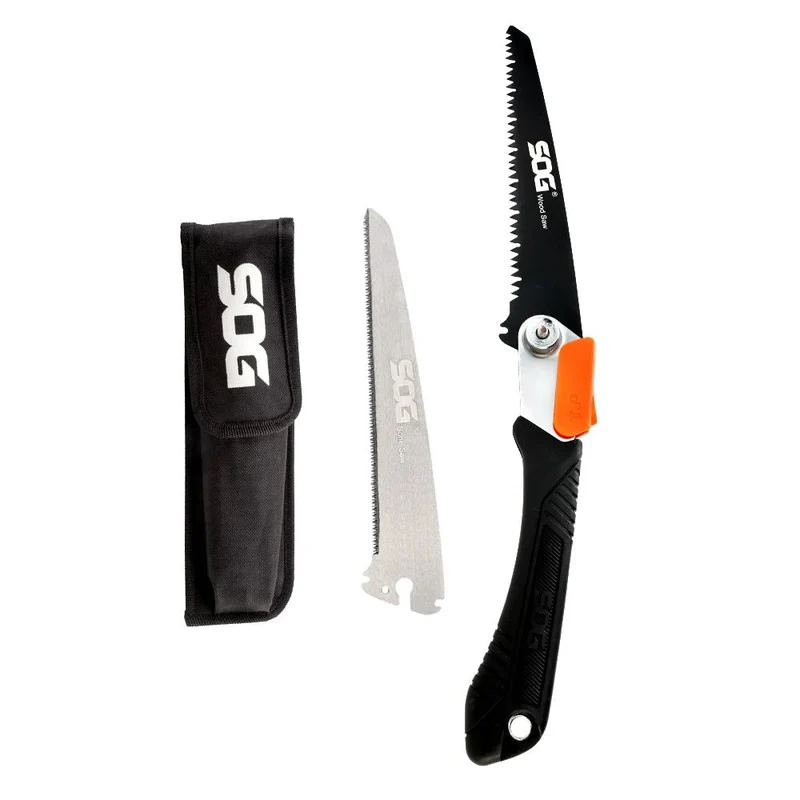 Scie pliante pour la chasse et le bushcraft 265g "SOG - Wood & Bone saw"