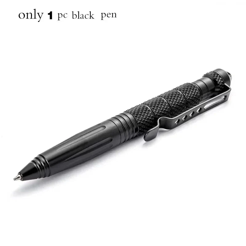 Stylo tactique de défense en aluminium, antidérapant, brise-vitre, autodéfense, outils d'extérieur EDC "47 Outdoor - Survival pen"