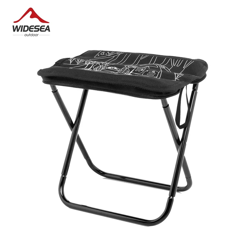 Tabouret de camping pliable pour la pêche, le voyage et le camping "Widesea - WSCH-007B"