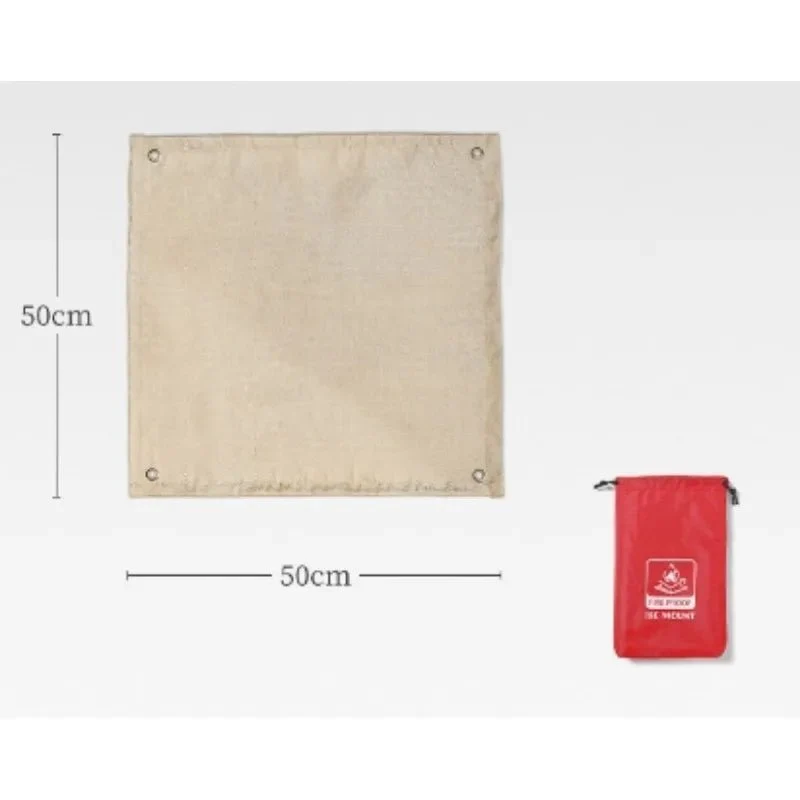 Tapis de protection ignifugé contre les incendies pour le camping "Ise Mount - Fire Proof"