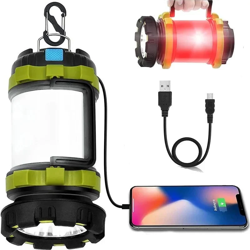 Lanterne de camping rechargeable à LED avec batterie externe 3000mAh IPX4 "OSITE SKY - Camping Lantern"