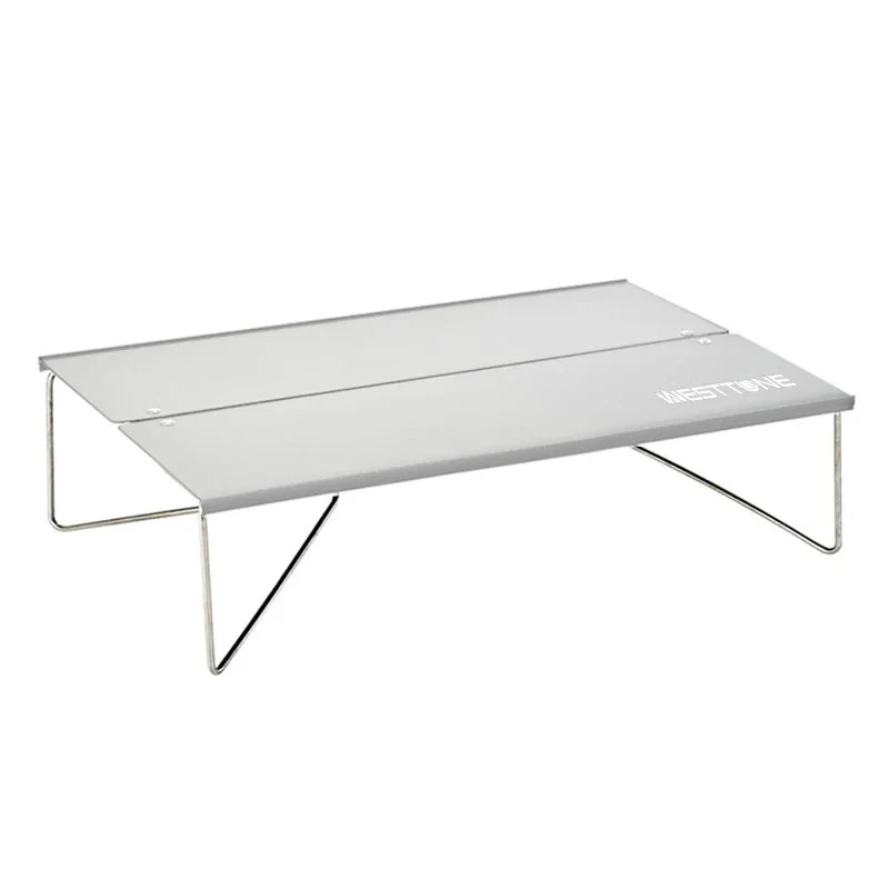 Mini-table de camping d'extérieur ultralégère en alliage d'aluminium "WESTTUNE - Mini-outdoor table"