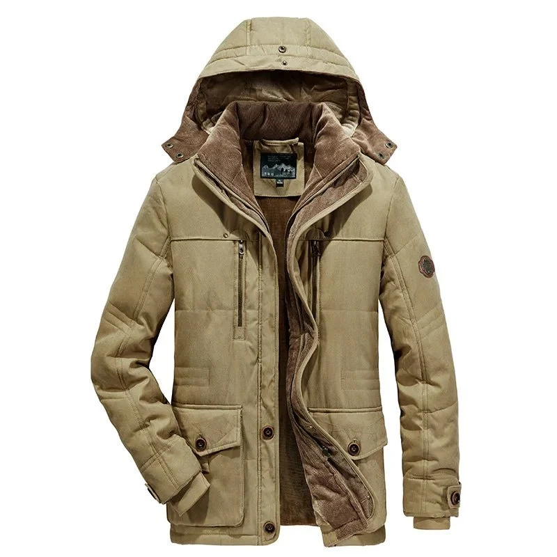 Parka polaire / manteau d'hiver pour homme 1,2kg "CHAIFENKO - Classic Outdoor"