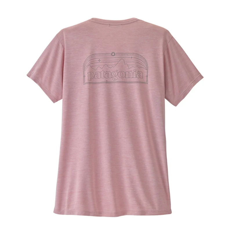 T-shirt Patagonia Capilene Cool Daily Shirt – P-6 Cosmos (femmes)