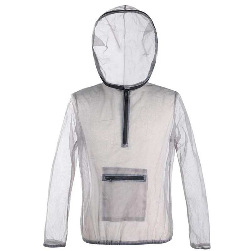 Veste à capuche anti-moustique en maille ultralégère pour le camping et bushcraft "Lixada - Anti-mosquito"