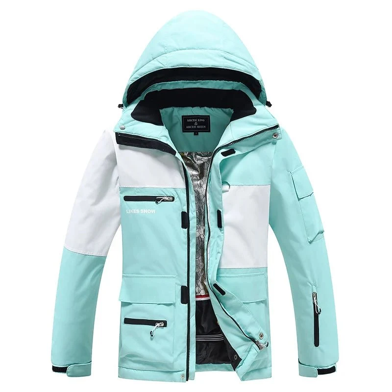 Parka de ski / snowboard veste imperméable d'hiver -30°C unisexe "Artic Queen - Ski combi 389"