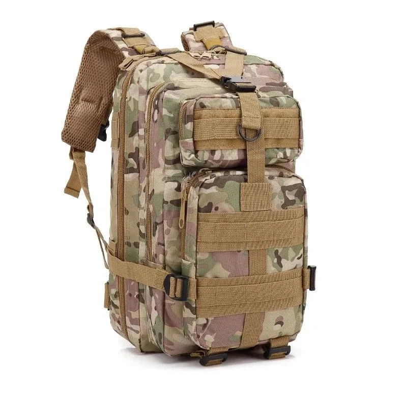 Sac à dos tactique, survie, EDC, bushcraft, chasse 900D avec système Molle "QT & QY - 3P Tactical Backpack 30L"