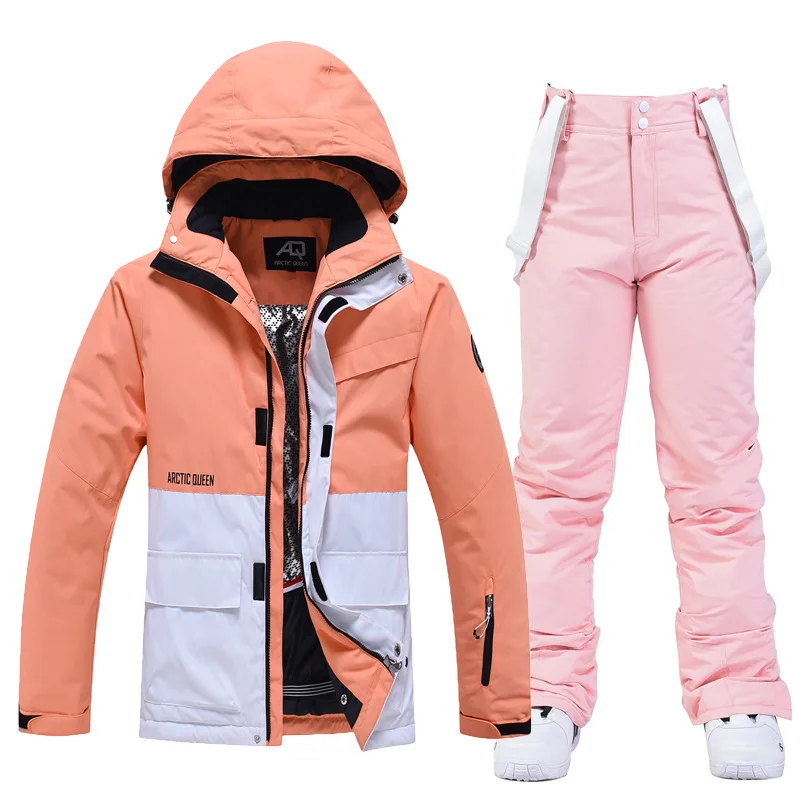 Combinaison d'hiver pour le ski, snowboard, imperméable et coupe-vent unisexe "Artic King - Queen 105"