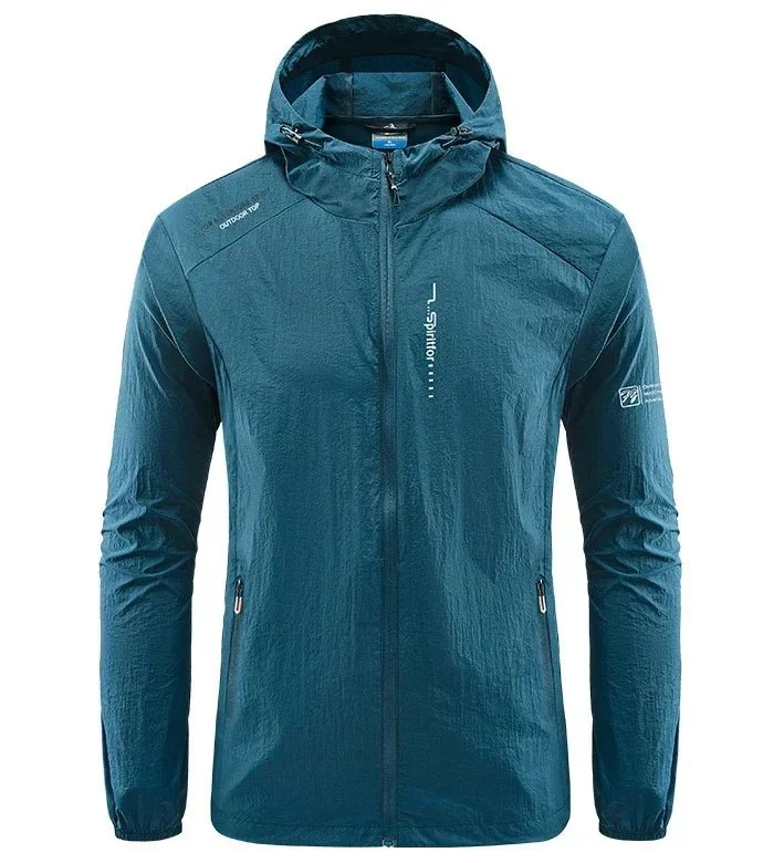 Veste déperlante, coupe-vent anti-UV ultra léger à capuche "Outdoor Top - 2328 Adventure Spirit"