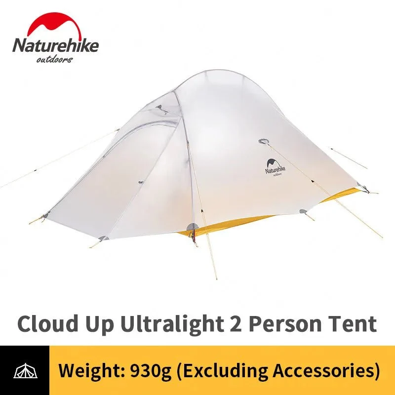 Tente à double-parois ultralégère en nylon 10D pour 2 personnes 1,34kg "Naturehike – Cloud Up Ultralight 10D"