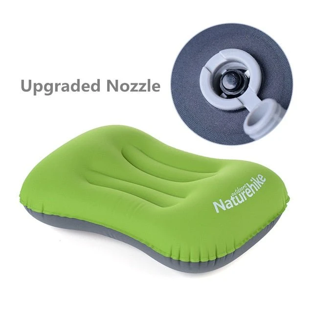 Oreiller gonflable ultra-léger pour la randonnée et le voyage 85g "Naturehike - Aeros Pillow"
