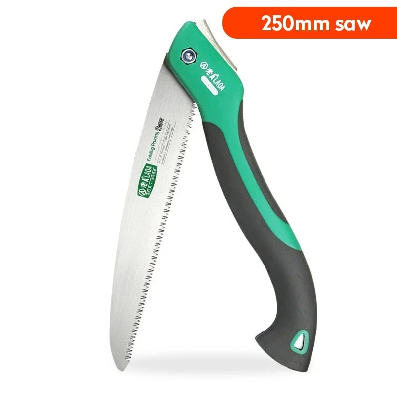 Scie de camping pliable lame 250mm "LAOA – LA145250"