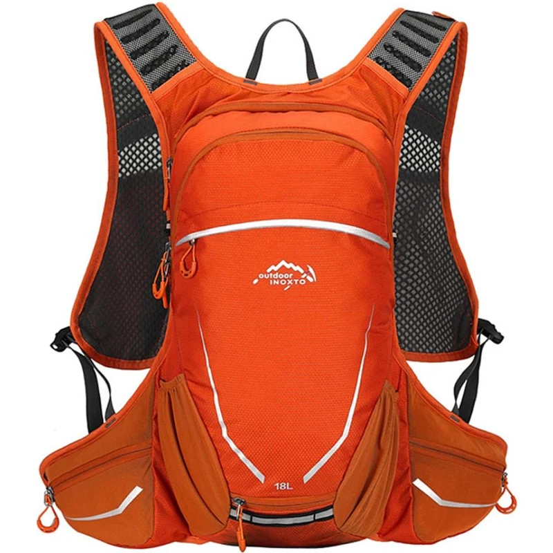 Sac à dos de cyclisme ultra-léger 18L avec filet de rangement 550g "Outdoor Inoxto - IN569"