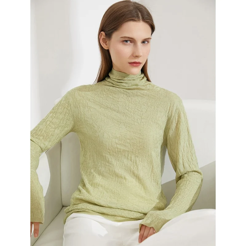Pull à col roulé pour femme "AMII - Elegant"