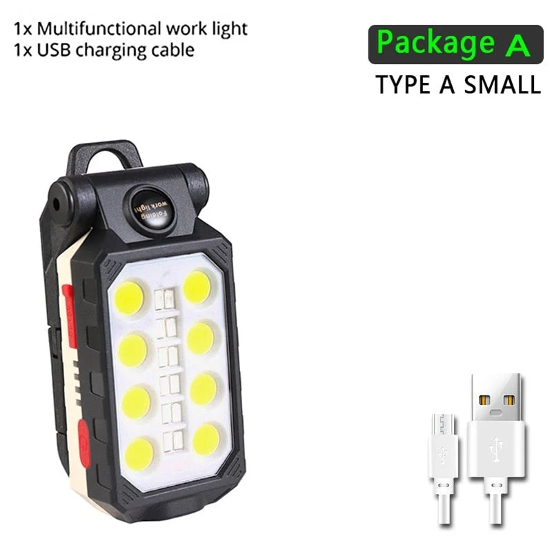Lampe de poche portable à LED rechargeable par USB 180g "XIWANGFIRE - T6"