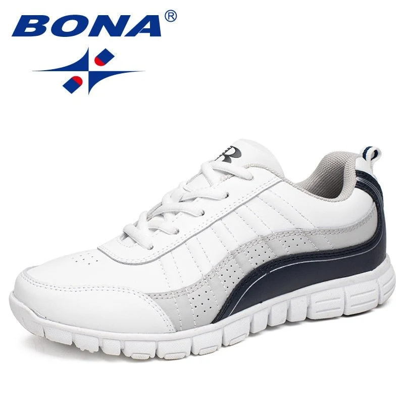 Chaussures de marche / course à lacets pour femme taille 36-41 "BONA – Casual sport"