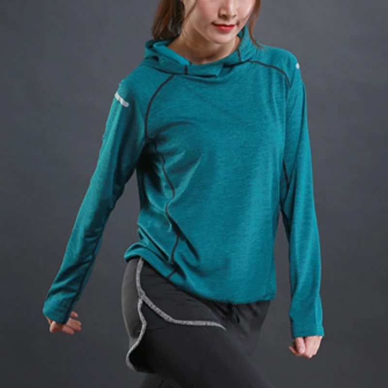 Veste de sport à capuche & réfléchissante unisexe "SHEDAO - L10"