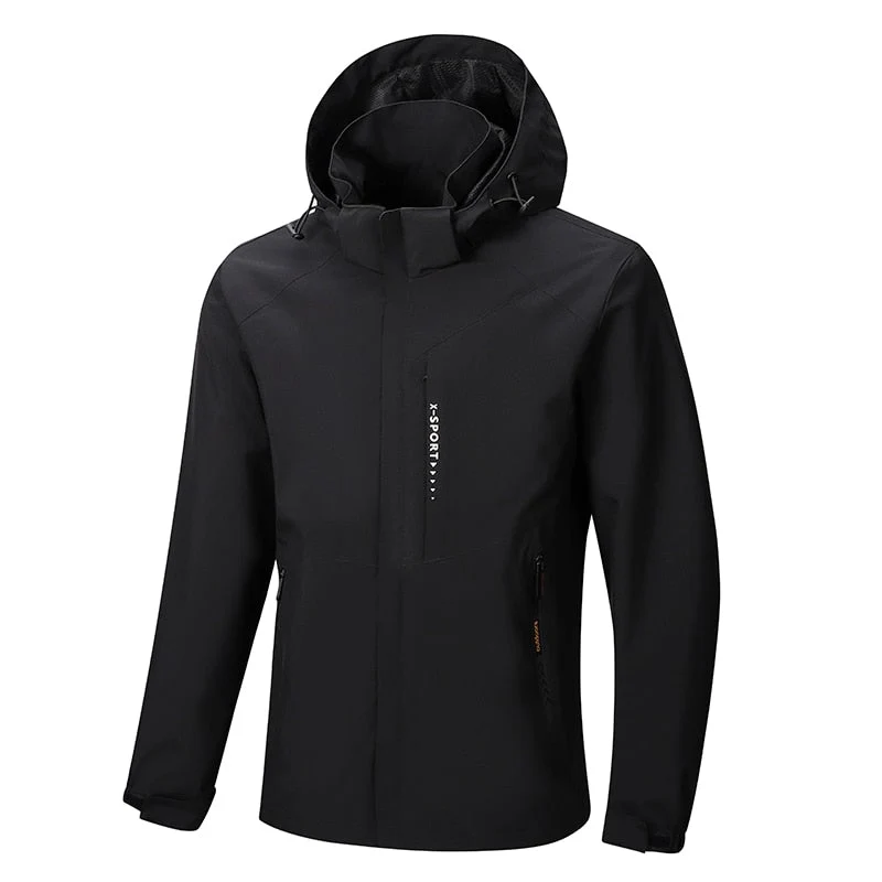 Veste de randonnée imperméable & chaude pour homme "MILOOR - X-sport"
