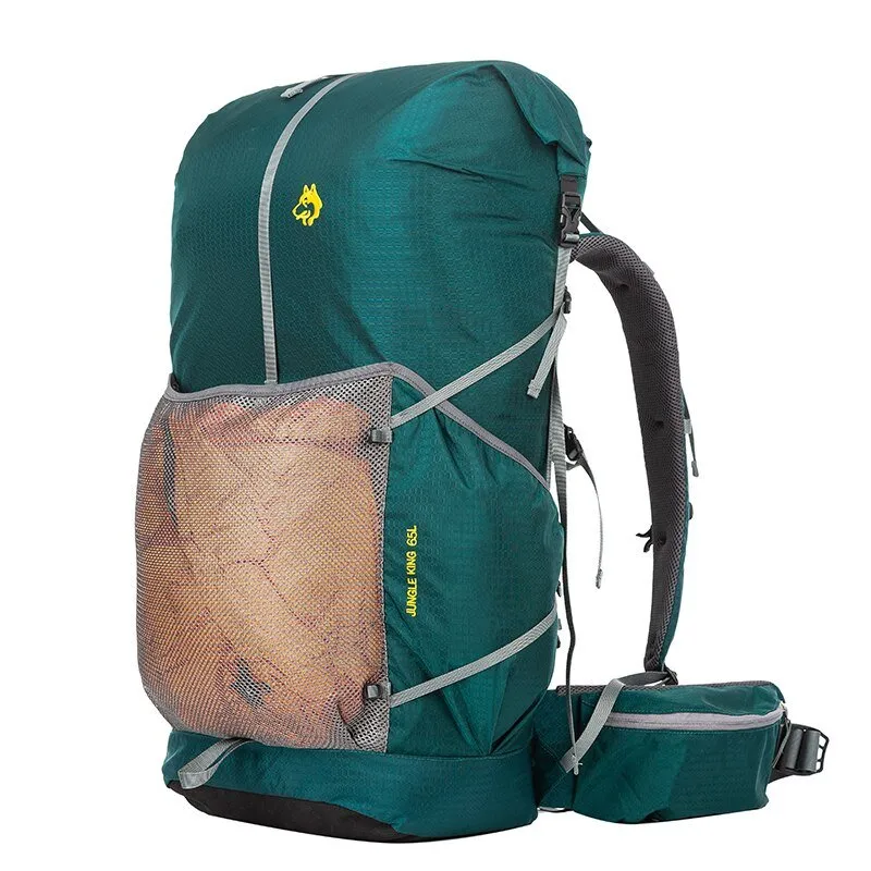 Sac à dos de randonnée ultra-léger 65L 910g "Jungle King – CY1040"