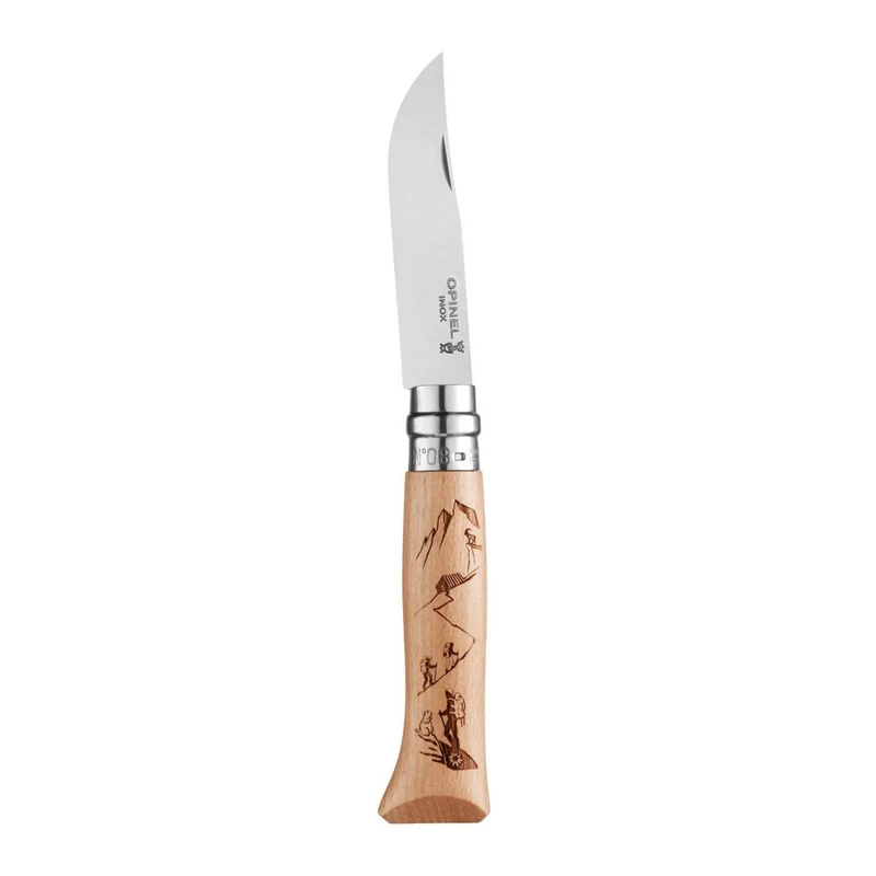 Couteau Opinel N° 8 Engraved Hiking