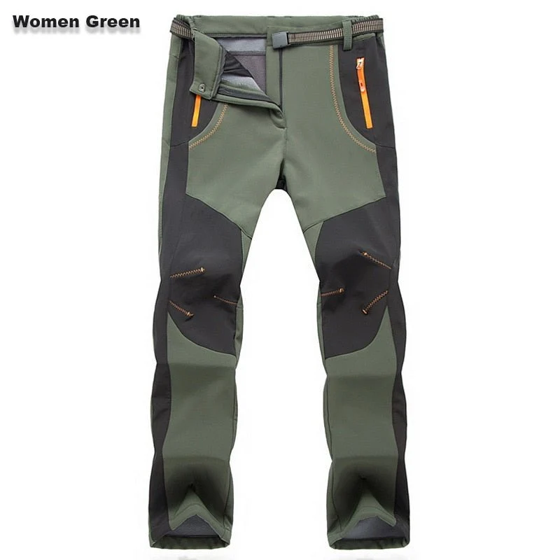 Pantalon de randonnée polaire & imperméable pour femme "LNGXO – JNP02B"