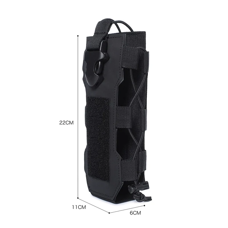 Pochette tactique pour bouteille d'eau avec système Molle "VKTECH - Water bag system"